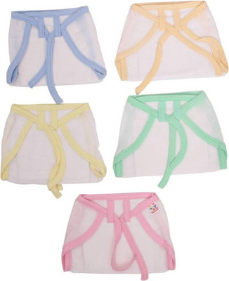 

Aayat Kids Colourful Hosiery cotton Nappy, Multicolor