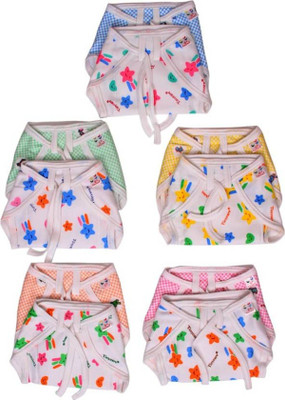 

Aayat Kids Super Scoopy Soft Cotton Hosiery Nappy, Multicolor
