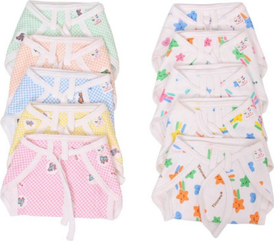 Aayat Kids Super Soft Cotton Hosiery Nappy, Multicolor