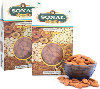 Sonal Premium Almonds(200 g, Box)