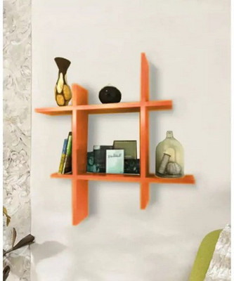 

A.S Wood MDF Wall Shelf(Number of Shelves - 4)