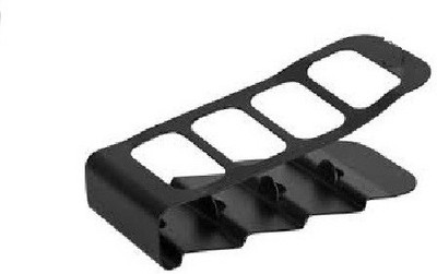 Anjali Display 4 Shelve Iron Wall Shelf(Number of Shelves - 4, Black) available at flipkart for Rs.175