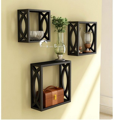 

A.S Wood MDF Wall Shelf(Number of Shelves - 3)