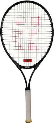 

HOMMER Carbon-Steel Tennis Racquet, Size 21 Blue Strung Tennis Racquet(3 CM, 300 g)