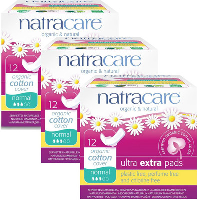 

Natracare Organic Cotton Ultra Extra Normal Sanitary Pad(Pack of 36)