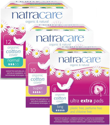 

Natracare Organic Cotton Ultra Extra Sanitary Pad(Pack of 30)
