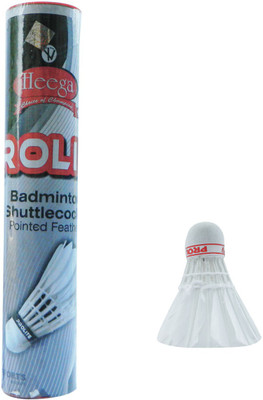 

Heega Prolite Feather Shuttle - White(Medium, 77, Pack of 1)