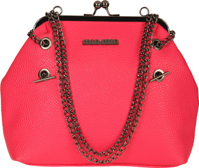 

aaradhya creations Girls Casual Pink PU Shoulder Bag