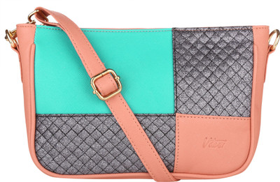 

Vdesi Women Casual Multicolor PU Sling Bag