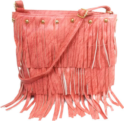 

Chalissa Girls Casual Red PU Sling Bag