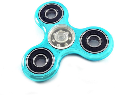 

Blue Aura Chrome Finish High Quality Fidget Spinner(Blue)