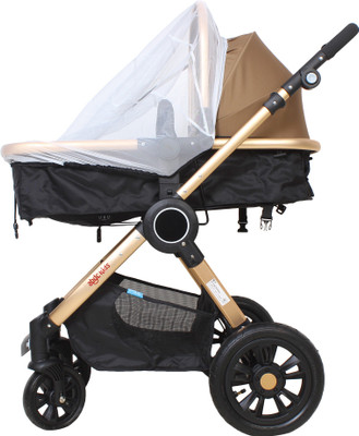 

abdc kids Baby Pram & Stroller Humvee Super Premium European Design Pram(Multi, Brown)
