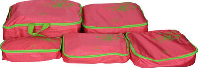 

Synergy Packing Cubes Pack of 5(Pink)