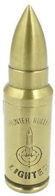 

Pia International BULLET FIRST QUALITY SINGLE HUNTER Cigarette Lighter(Gold)