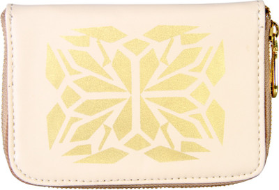 

Vdesi Women Beige Artificial Leather Wallet(4 Card Slots)
