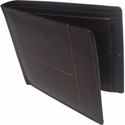 

zilinobo Men Brown Genuine Leather Wallet(3 Card Slots), Brn-019