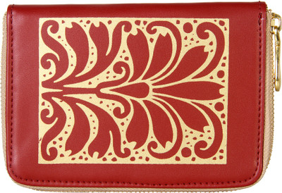 

Vdesi Women Maroon Artificial Leather Wallet(4 Card Slots)