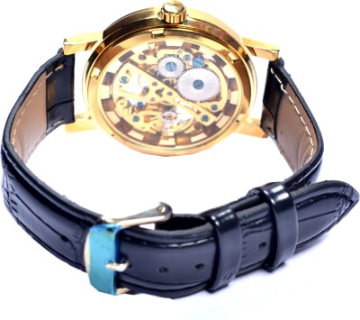 made4u Superb Golden Frame transparent display Casual only for u Watch  - For Men   Watches  (made4u)