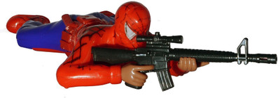 

HALO NATION Spiderman - Crawls with Gun and Shooting Sound(Red)