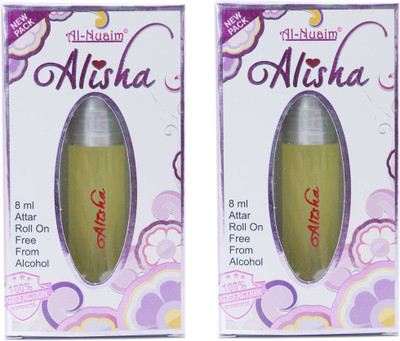 

Al Nuaim Alisha (Pack of 2 ) Floral Attar(Floral)