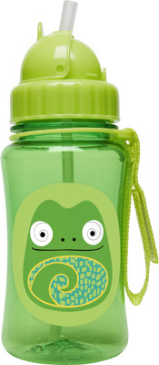 

Skip Hop Zoo Straw Bottle, Holds 12 oz, Cody Chameleon - 350 ml(Multicolor)