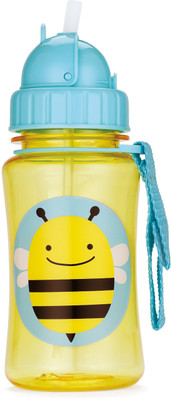 

Skip Hop Zoo Straw Bottle, Holds 12 oz, Brooklyn Bee - 350 ml(Multicolor)