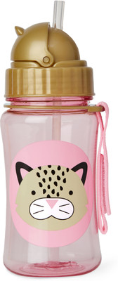 

Skip Hop Zoo Straw Bottle, Leopard, Pink - 350 ml(Multicolor)