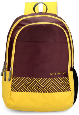 

Aristocrat Zing 25 L Backpack(Maroon, Yellow), Purple