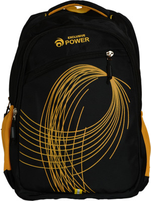 

EXCLUSIVE POWER 0924 30 L Backpack(Black, Yellow)