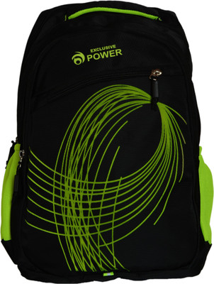 

EXCLUSIVE POWER 0924 30 L Backpack(Black, Green)