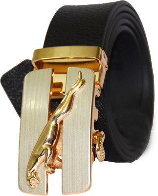 

Edifier Men Casual, Evening, Formal, Party Black Genuine Leather Belt, Black_04