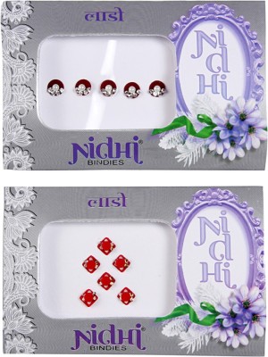 

NIDHI bindi31 Forehead Multicolor Bindis(Morden Bindi)