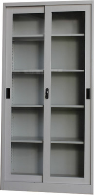 

Woodness Metal Close Book Shelf(Finish Color - Light Grey)