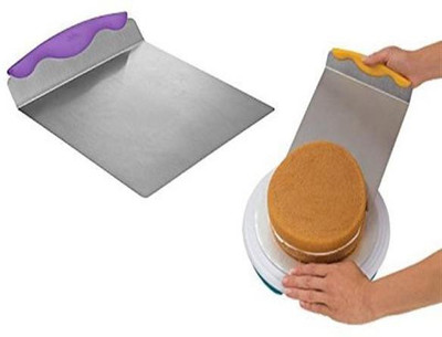 

SYGA Wilton Stainless Steel Cake Lifter With Non-Slip Handle Stainless Steel Cake Server(Multicolor, Pack of 1)