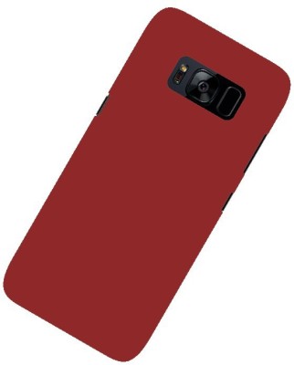 CASE CREATION Back Cover for Samsung Galaxy S8 Plus (6.2-inch) Rubberised Matte Finish Frosted Hard Case Back Cover Guard Protection(Red, Grip Case, Pack of: 1)