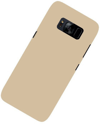 CASE CREATION Back Cover for Samsung Galaxy S8 (5.8-inch) Rubberised Matte Finish Frosted Hard Case Back Cover Guard Protection(Gold, Grip Case, Pack of: 1)