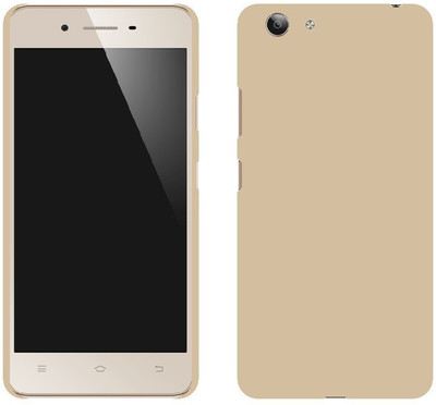 CASE CREATION Back Cover for Oppo F3 Plus Rubberised Matte Finish Frosted Hard Case Back Cover Guard Protection(Gold, Dual Protection, Pack of: 1)