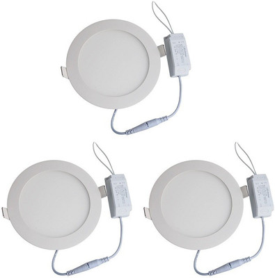 

JBMR 12 Watt Round Yellow Color Flush Mount Ceiling Lamp