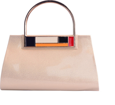 

Charu Boutique Party Gold Clutch