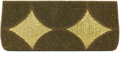 

KAWAII Casual Gold Clutch