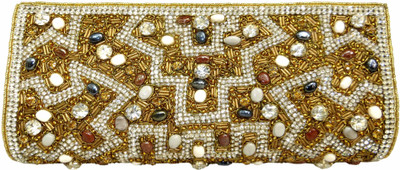 

KAWAII Casual Gold Clutch