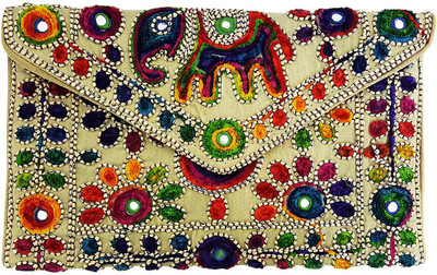 

Mehrunnisa Party Multicolor Clutch