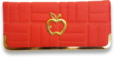 

Elleraz Casual Orange Clutch