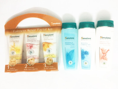 

Himalaya fairness facial kit,toner, face lotion, refreshing cleansing milk(Set of)