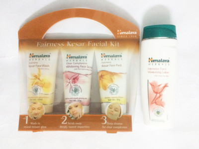 

Himalaya fairness facial kit with face lotion(Set of)