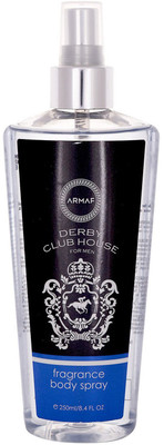 

Armaf DERBY CLUB BLACK HOMME Body Mist - For Men(250 ml)