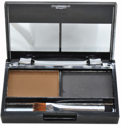 

Haster Professional 2 colour Eyebrow Powder Shadow Palette With makeup Brush kit 4 g(NA)