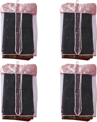 Aadhya Hanging Saree Cover pack of 4 l(Pink)