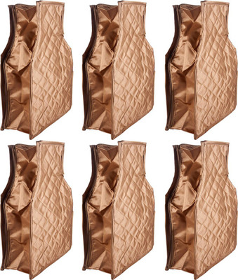 

Aadhya Multipurpose Satin Blouse cover pack of 6 d(Beige)