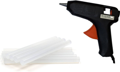 

iwill Transparent Hot Melt Glue Sticks With 40 W Gun For Decoration And DIY - 8 g